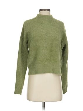 Bailey 44 Green Fuzzy Sweater
